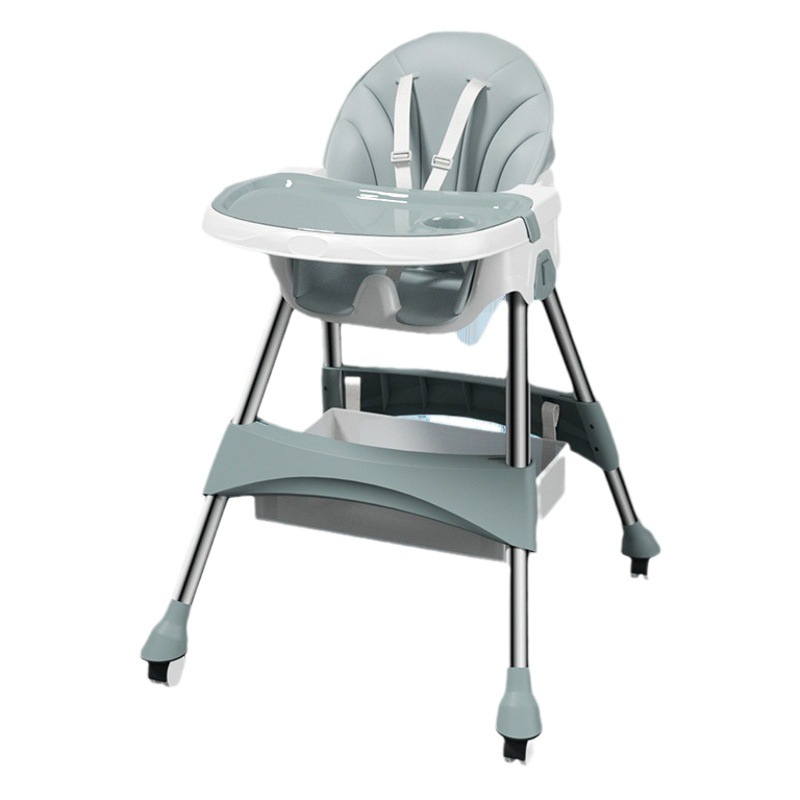 Baby Dining Chair for Eating Foldable Portable Home Baby Chair Multi-functional Dining Table and Chair Seat Children's Dining Table