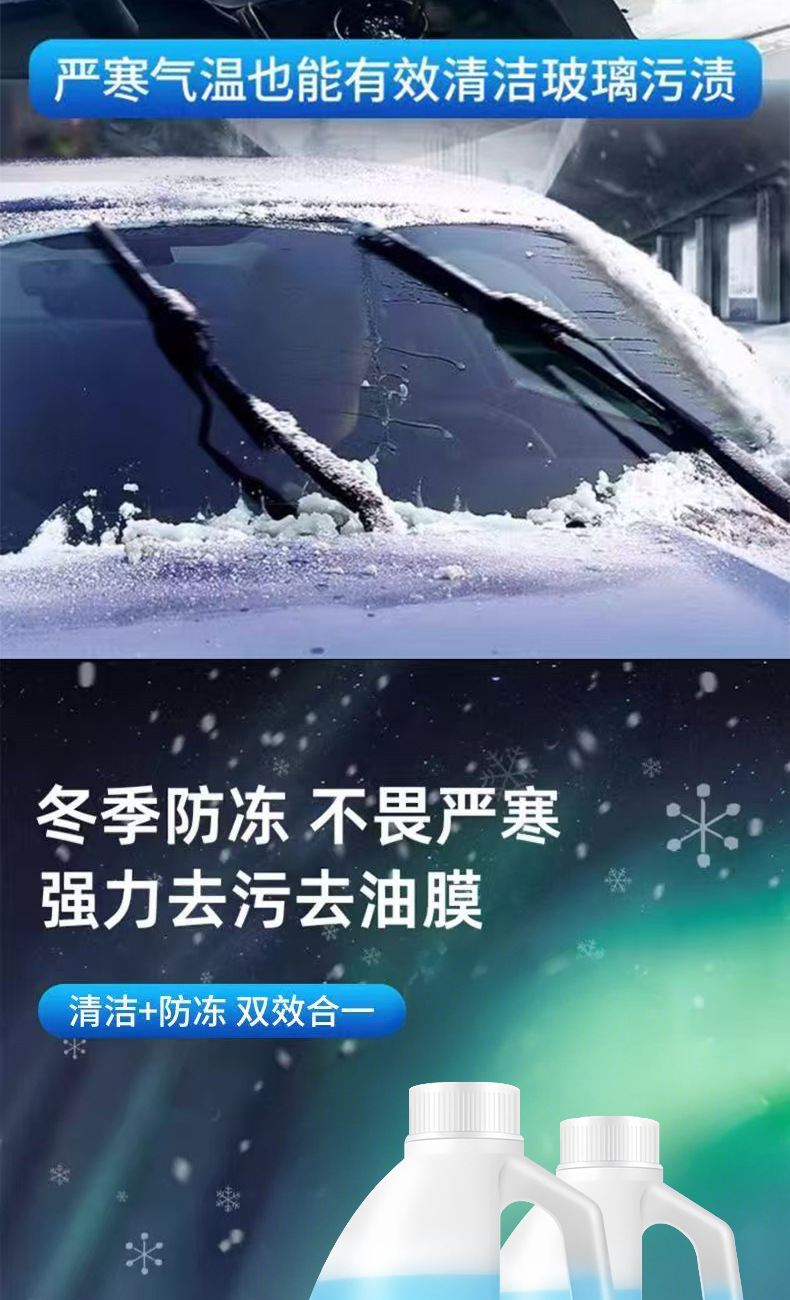【Special for Car Windshields】New car glass cleaner, powerful stain and oil film remover, ethanol-based anti-rain coating, cleaning and maintenance
