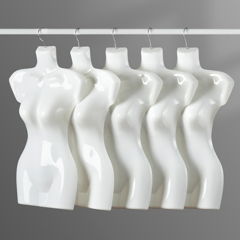 Clothing Store Flat Body Model Props Female Half-Length Men's and Women's Swimsuit Window Doll Dummy Full Body Display Stand