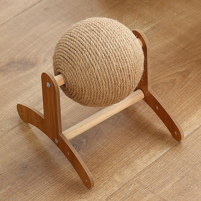 Rueda de la fortuna tabla de agarre para gatos bola de agarre para gatos vertical resistente al desgaste y sin caspa Dispositivo de pulido de garras grande para aliviar el aburrimiento de los juguetes para gatos