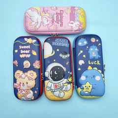 3D Creative Pen Box Host Primary School Cartoon EVA Pen Bag Stereo Pencil Case Anti-Slip Korean Version Children's Stationery Box
