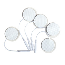 圆形32mm理疗按摩电极片 无纺布电极贴 自粘式水凝胶贴片防痛保健