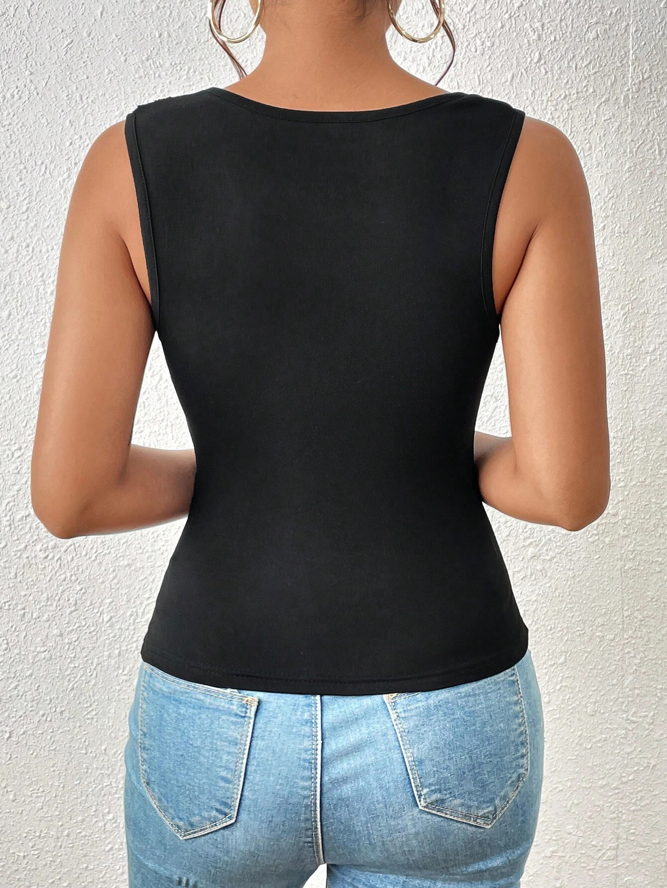Daily Occasion Wholesale Women's Casual Solid Color Tank Tops