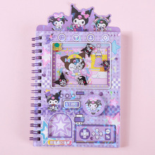 扭蛋机关线圈本手帐本卡通可爱记事日记本儿童玩具奖励小礼物批发