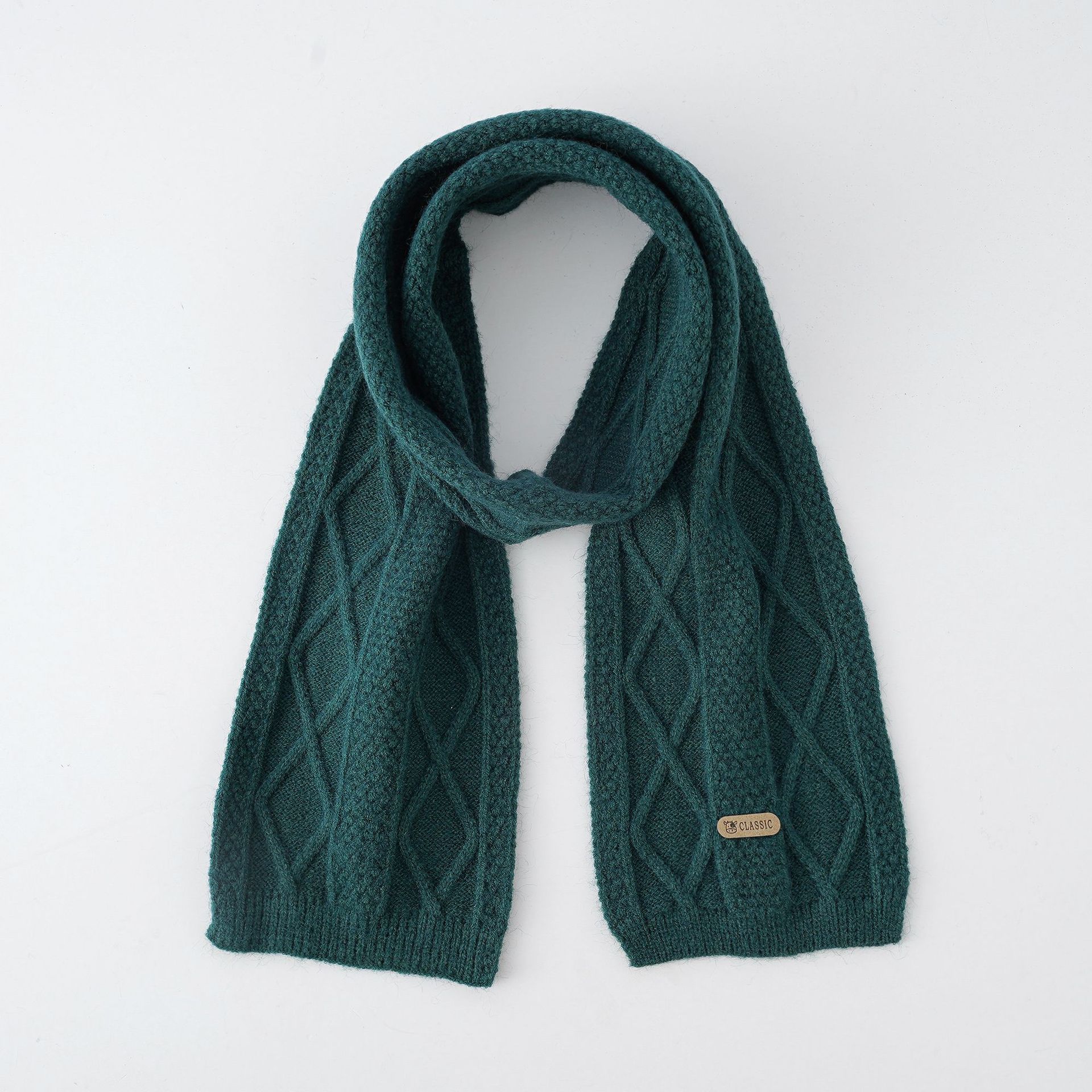 Nuevos niños bufanda invierno Corea del Sur moda color sólido niños y niñas lana moda bebé bufanda image 8