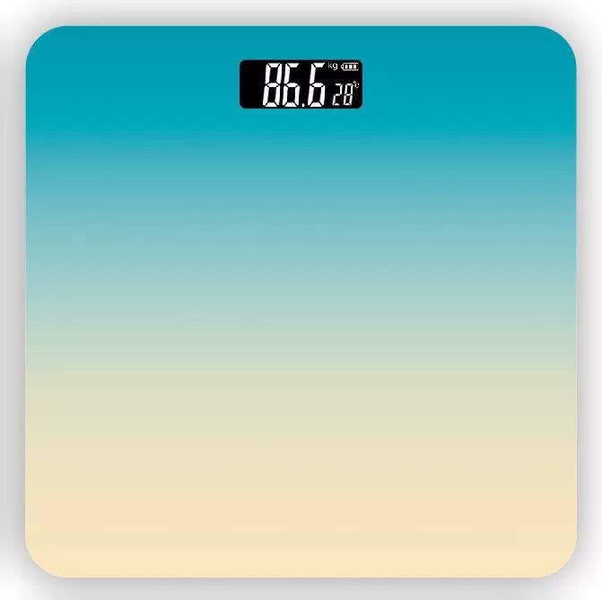 批发电子秤健康体重秤渐变人体秤称体重秤家用秤跨境外贸简约秤称