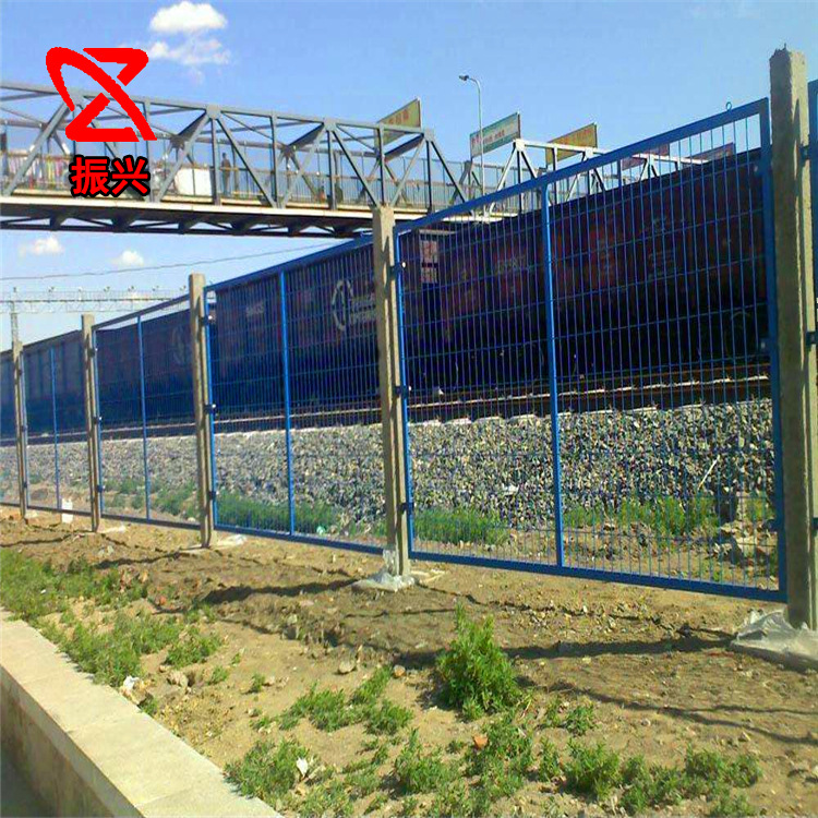 8001铁路护栏网 高铁轨道桥下框架护栏网 8002标准尺寸加高框网