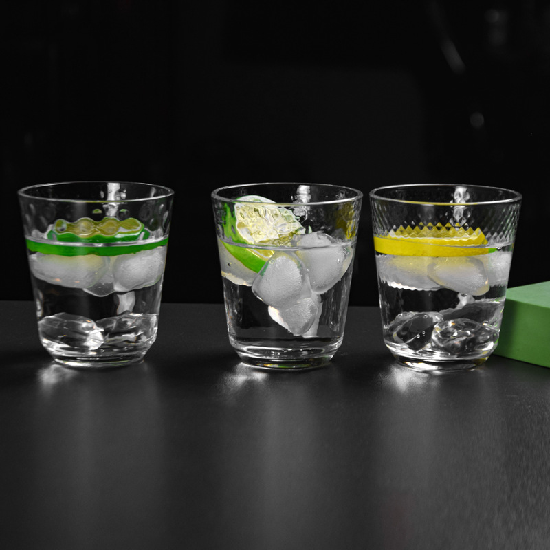 Meteorite Thickened Tempered Glass Cup, Zero-Breakage Oval Ins-Style Cup, Coffee Latte Iced Americano Milk Juice Cup Meteorite Thickened Tempered Glass Cup, Zero-Breakage Oval Ins-Style Cup, Coffee Latte Iced Americano Milk Juice Cup
