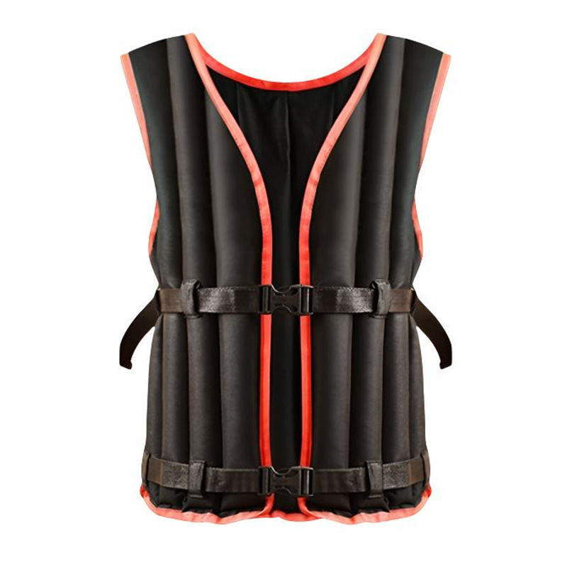 무게 베어링 조끼 보이지 않는 통기성 조끼 샌드 백 샌드 코트 실행 장비 20KG 철 모래 충전과 도매 Chengyue