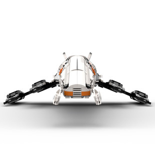C9383 Sr-2 Ship with Display Stand 3895 Particle Number Comes from Game Building Block Toy Set