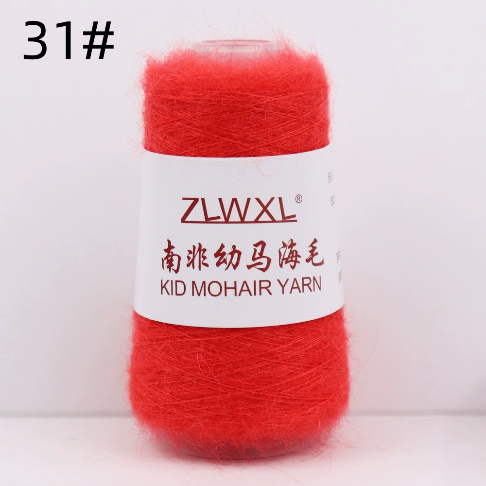 ZLWXL 50g 650m детский мохер пряжа - южноафриканский мохер, ручная вязка мягкая нить для вязания