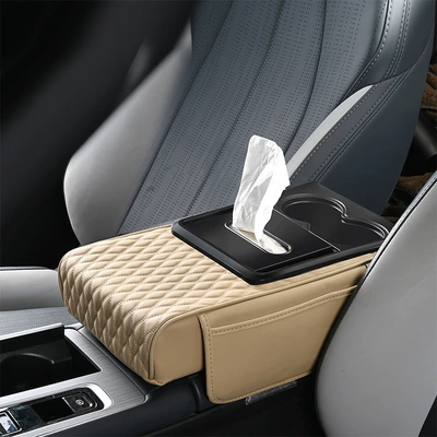 Pad Elbow Support Booster Pad | Armrest box pad - beige
