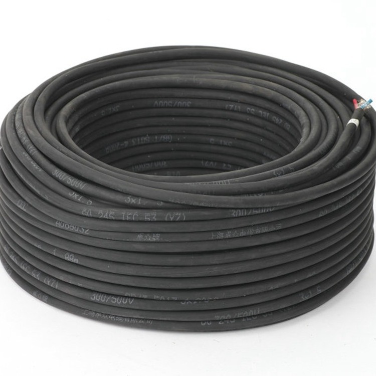 卓众厂家供应 橡胶电缆YZ3芯橡皮线现货批发 纯铜橡皮线可拆零