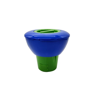 工厂直供 泳池新品 折叠式泳池投药器 7寸浮水氯片分配器 3寸药片