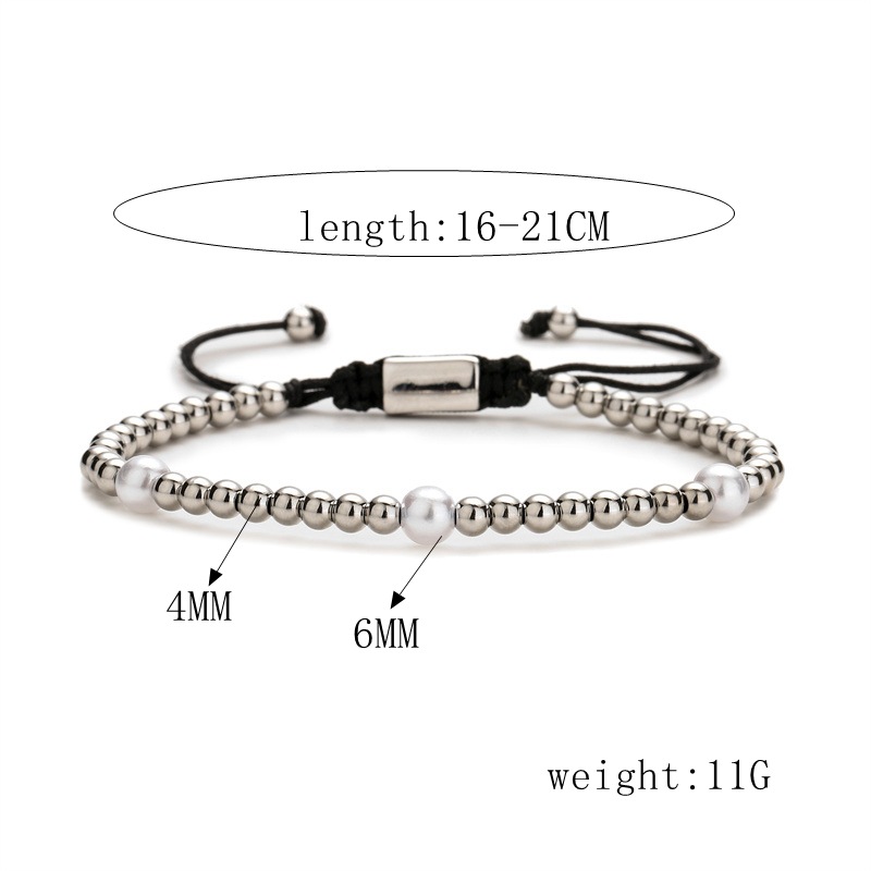 Simple Style Letter Heart Shape Copper Inlay Zircon Bracelets 1 Piece