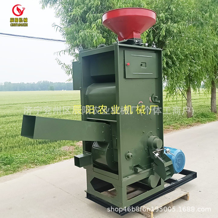 碾米机新款大型商用砻谷机380v新款砻谷碾米组合大型糙米砻谷碾米