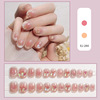 Fake nails, removable nail stickers for manicure, ready-made product