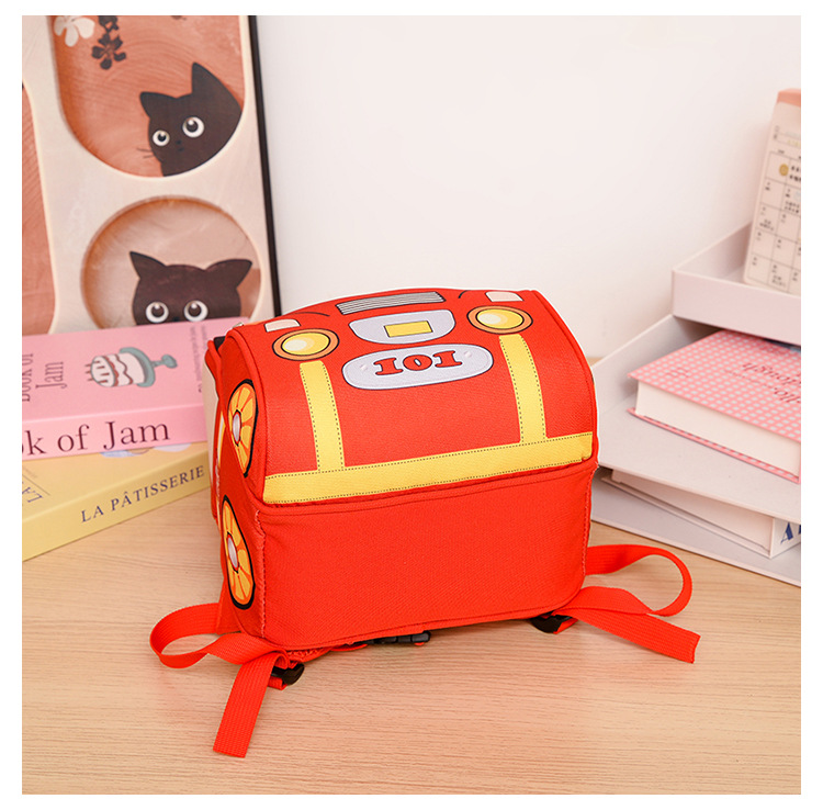 Unisexo Grande Nylon Dibujos Animados Lindo Cuadrado Cremallera Mochila Con Cremallera display picture 25