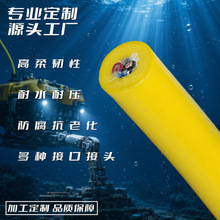 凯夫拉抗拉4对双绞8芯屏蔽零浮力网线 防海水腐蚀水下电缆8*20/24