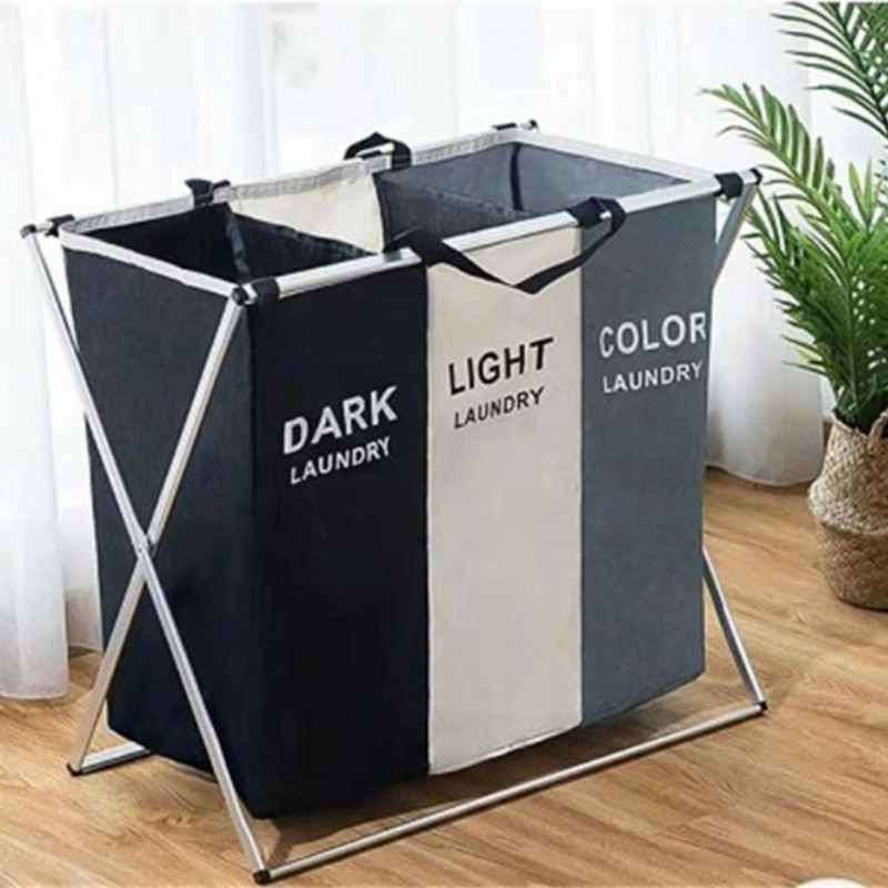 2025 Oxford Cloth Dirty Laundry Basket Square Foldable Waterproof Laundry Basket Portable Waterproof Handheld