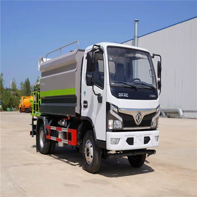 Dongfeng Furika Blue Brand 5-Ton Dust Suppression Truck to Reduce Dust on the Construction Site 7-Ton C-Certified Construction Site Small Sprinkler Truck on Installments (Suvarma maşınları)