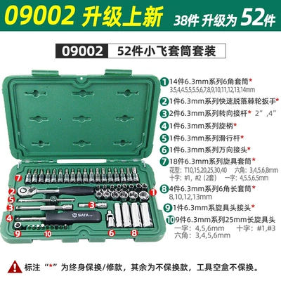 SATA Shida Tools 36-piece Mühərrik tənzimləmə alətləri