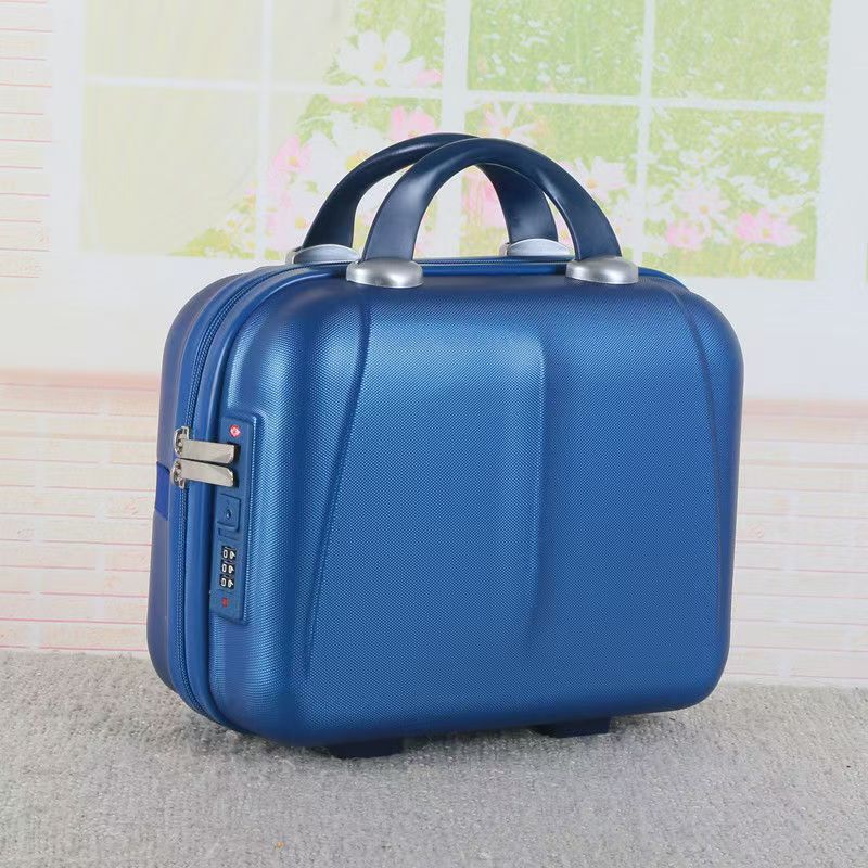 Cosmetic Case 14inch 16inch Portable Suitcase Gift Box with Password Lock Customs Gift Box