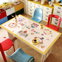 长方形茶几桌面保护垫pvc软玻璃餐防水防油防烫免洗隔热桌布批发