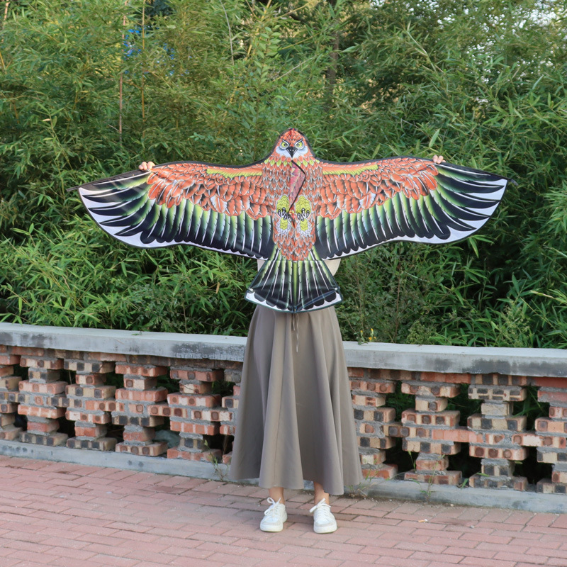 Kite 2023 New Eagle Kite Parent-Child Outdoor Sports Kite Eagle Simulation Bird Scarer Kite