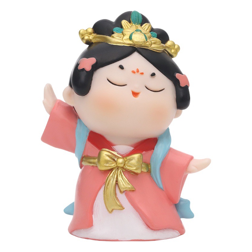 Tang Shi mujer hecho a mano caja ciega decoración de dibujos animados Internet celebridad moda juego decoración muñeca al por mayor moldeo por inyección PVC vinilo muñeca