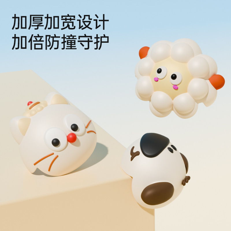 Baby Anti-Collision Corner Protector Kidsren's Table Protective Silicone Edge Sticker Baby Protective Cover Cartoon Thickeneded Anti-Collision