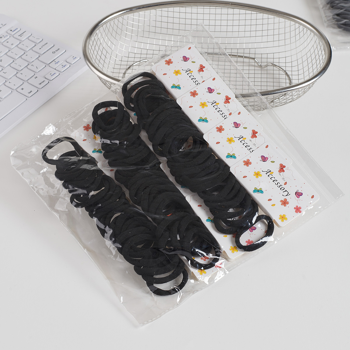 Ligas para Cabello Tipo Toalla de 72 Piezas de Tela con Alta Elasticidad Sin Costuras image 22