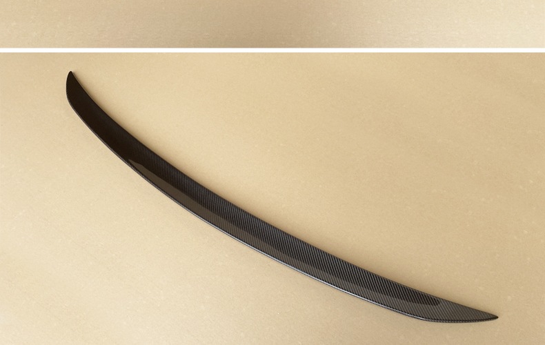 Suitable for Porsche Cayenne Coupe Carbon Fiber Rear Wing Car Modification Cayenne Fixed Wing Rear Spoiler