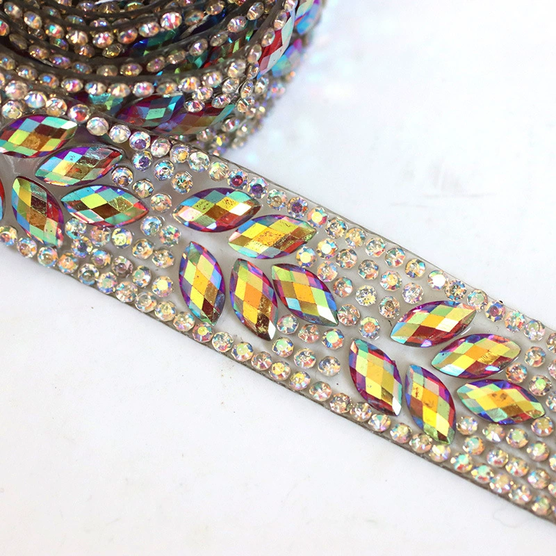 Стразы в виде конских глаз из смолы, полоски, камни 2 см маркиз, assorted colors, клейкие наклейки для дриля