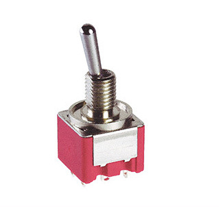 高品质升级款高寿命小型摇头开关可自锁遥控器扭子开关拨动开关