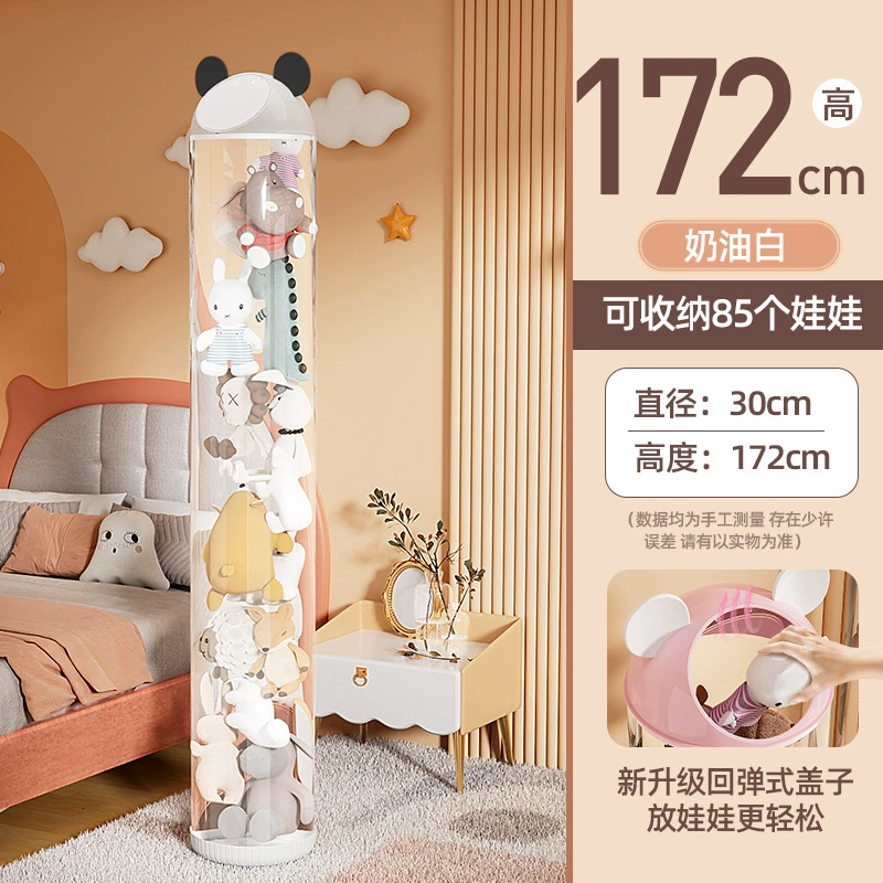Doll, storage system, plush toy