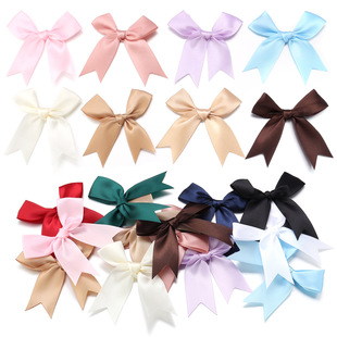 Ins style ribbon swallowtail big bow forest style literary hairpin headwear accessories handmade DIY clothing bag accessories