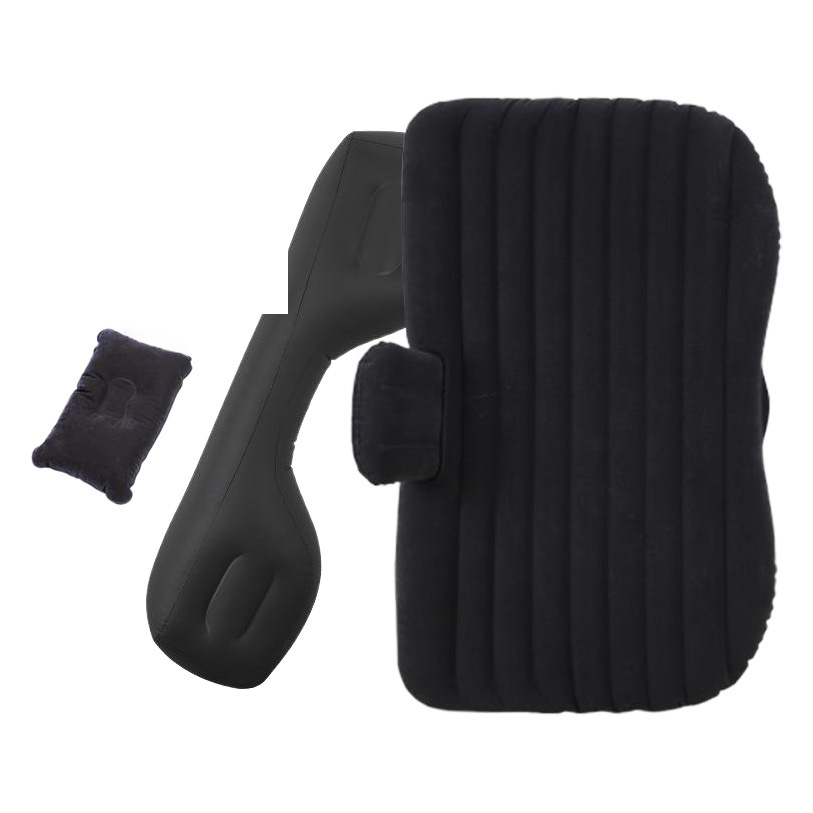 Interior supplies folding car inflatable bed PVC flocking car inflatable mattress SUV car travel inflatable bed