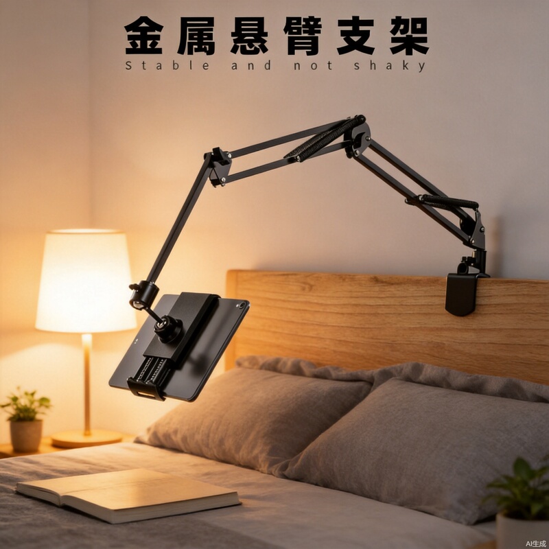 Lazy Person's Bed Headboard Phone Holder Suitable for iPad Tablet Desktop Bed Folding Cantilever Support Stand Foldable Lazy Person's Bed Headboard Phone Holder Suitable for iPad Tablet Desktop Bed Folding Cantilever Support Stand Foldable