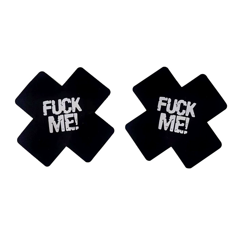 Фея анти-экспозиция X-образные наклейки с принтом букв на груди сексуальный крест груди красота наклейки на грудь шишка бесшовные одноразовые