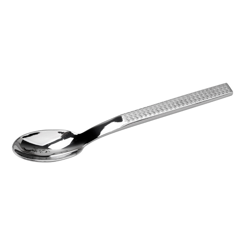 Chockmen Zhuo Deming 18/10 Acero inoxidable Mili té de la tarde Cuchara de postre Cuchara de condimento Cuchara de cuchara