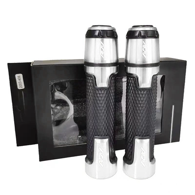 Suitable for Honda Motorcycle Handle Cover - 407-handle-glue-adv-silver