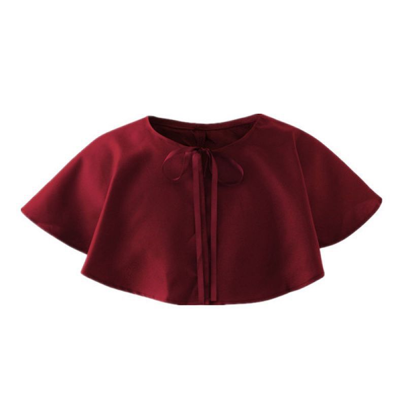 Medieval Retro Capa Escorta Caballero Pequeño Capa Cosplay Accesorios de vestuario Capa Cabello