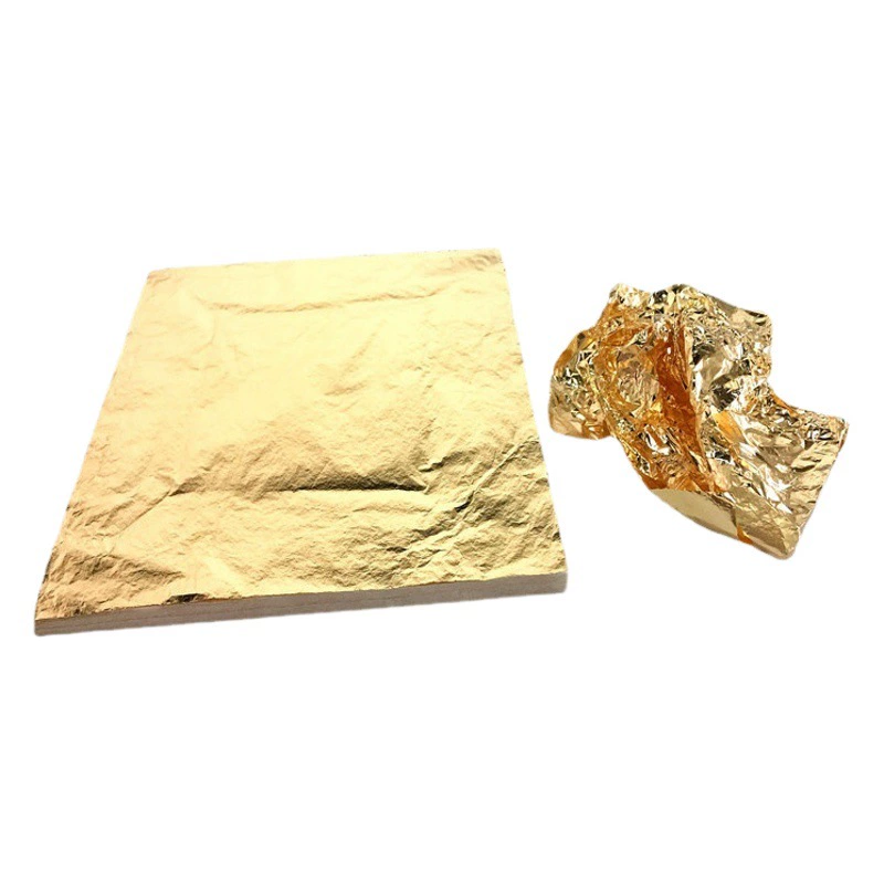 Заводские товары Бумага с золотой фольгой имитация золотой фольги картина украшения для ногтей имитация серебряной фольги розовое золото медная фольга Amazon goldleaf