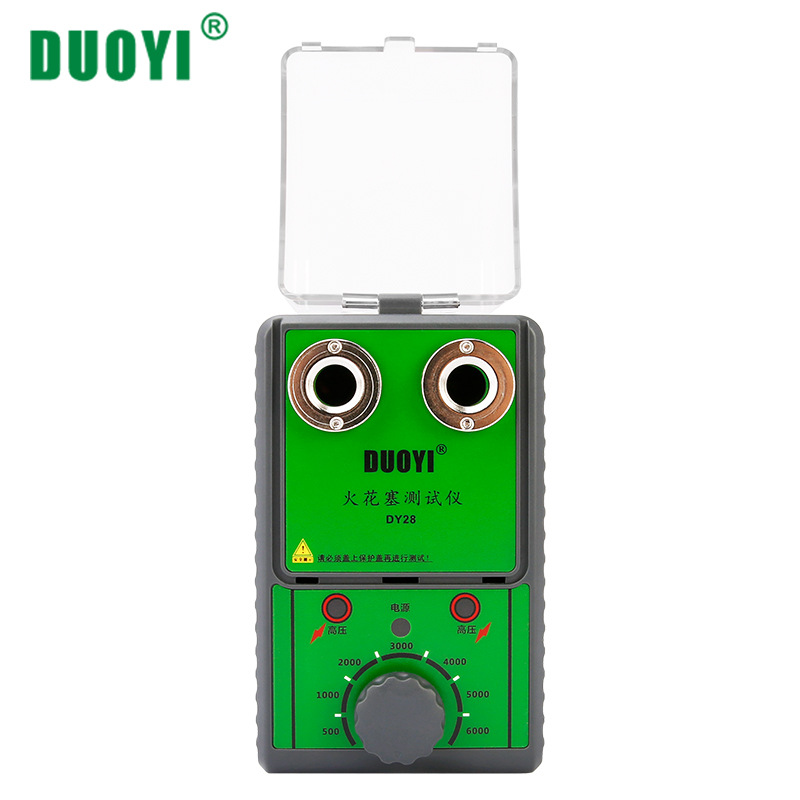 多一火花塞检测仪汽车双孔火花塞高压包点火系统诊断仪跳火检测仪