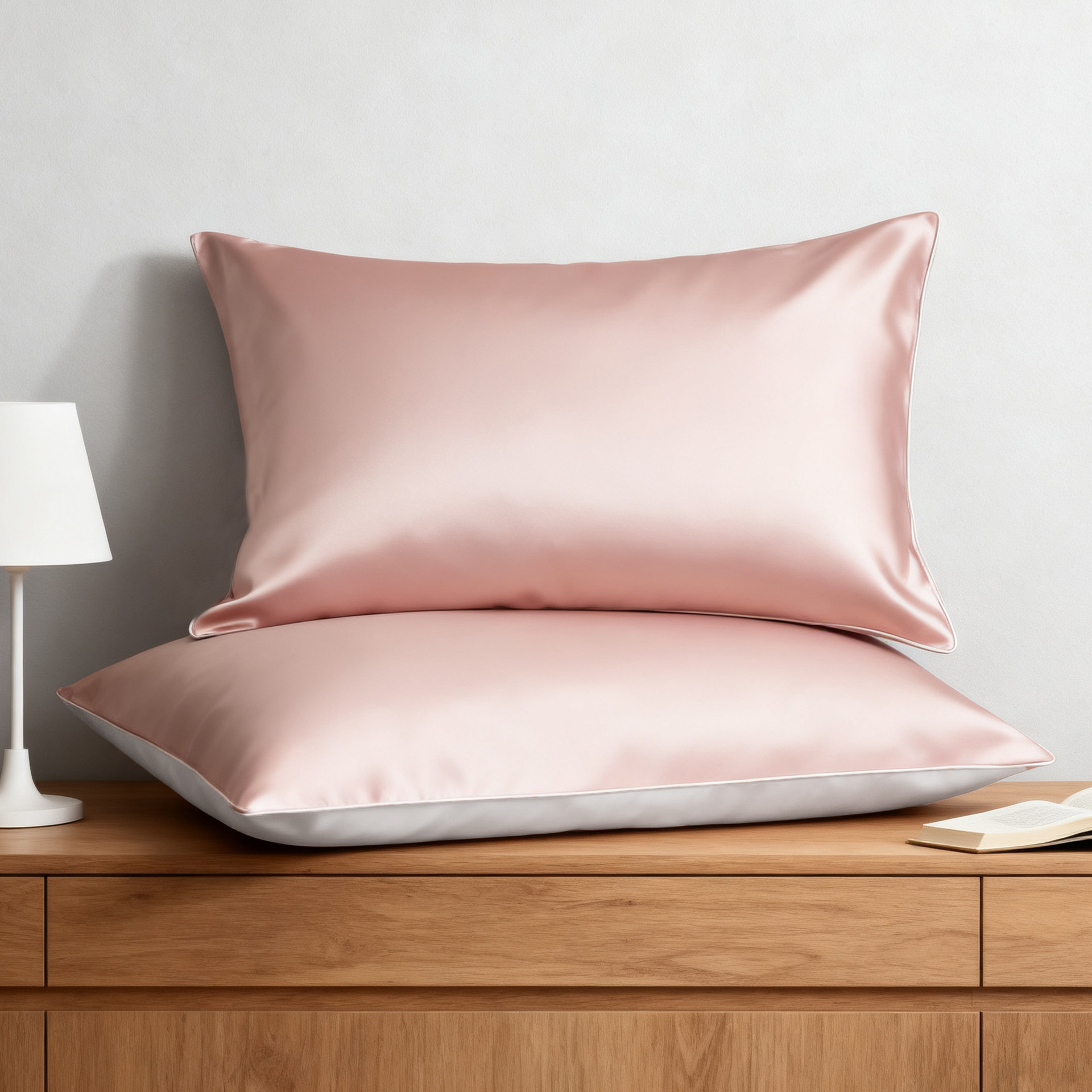 シルク枕カバー20匁桑蚕糸とテンセルの組み合わせ、封筒型シルク寝具、メーカー直販