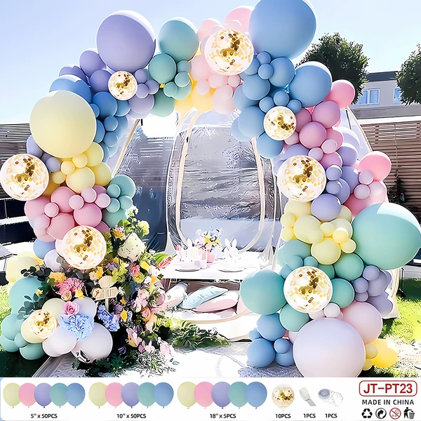 Balloon, chain, set, hair band, platinum 23 sample