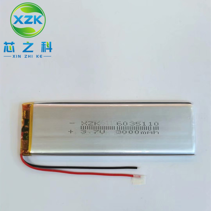 工厂直销6035110聚合物锂电池2500MAH 3.7V定位器LED感应灯对讲机