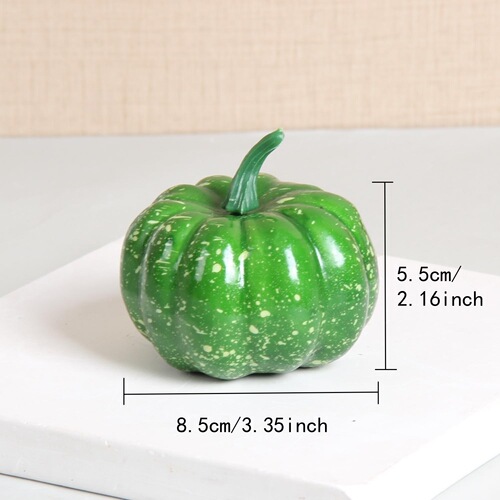 Simulated pumpkin fake fruit and vegetable model Halloween Christmas foam 85 pumpkin decoration photography props toy
