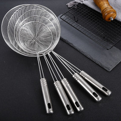 Non-magnetic stainless steel kitchenware, household hot pot sets, strainer noodles & draining oil/frying ladles—manufacturer wholesale